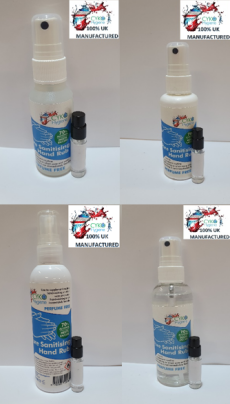 CYKO offers a range of different sized, 70% alcohol based hand sanitisers